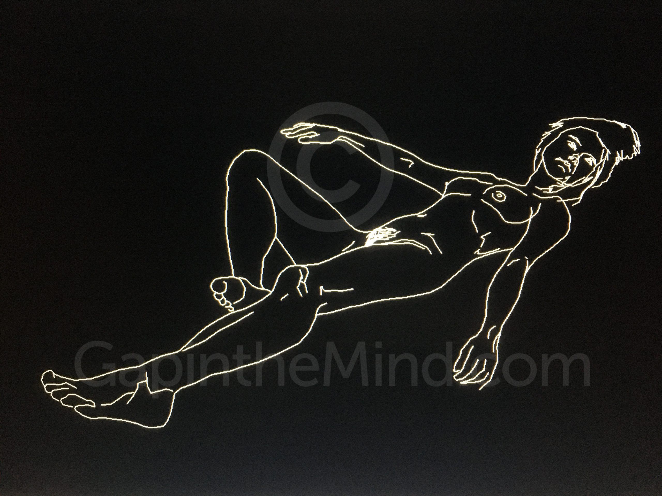 Reclining Analogue Woman