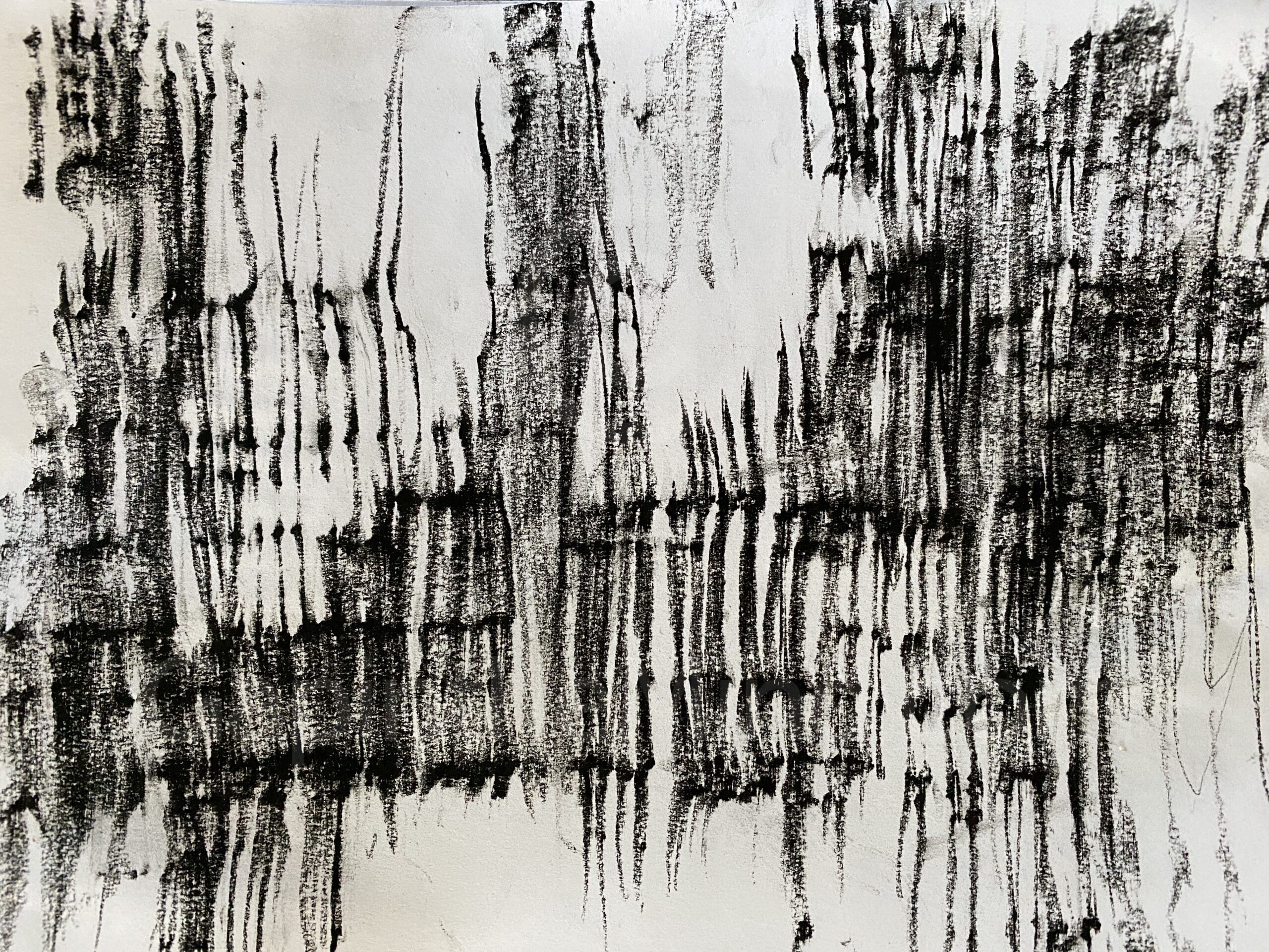 Rock face rubbing